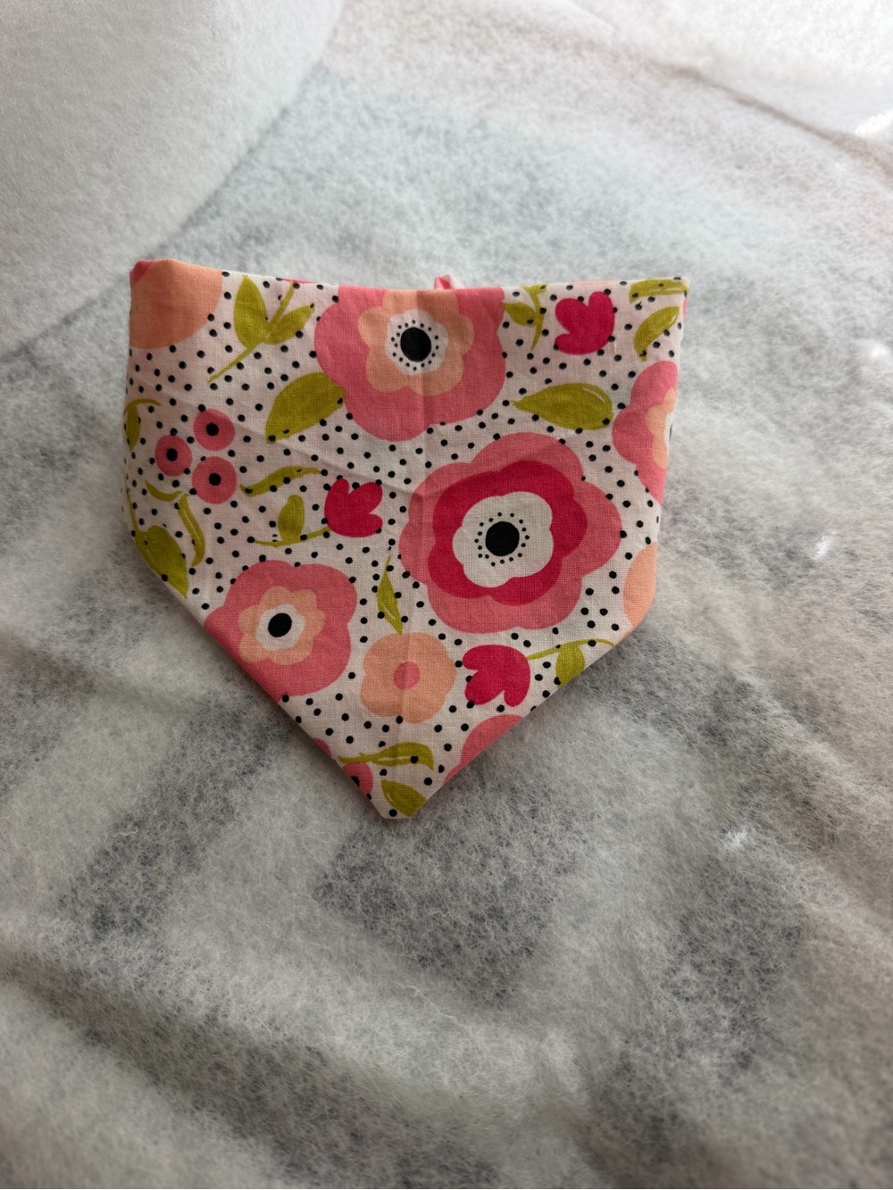 Scrunchie dog bandanna